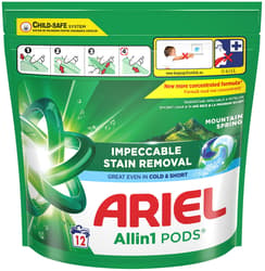 Ariel Mounting Spring PODS Detergent capsule