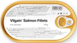 Vilgain Salmon fillet in own juice