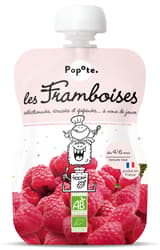 Popote ECO Piuree with 60% raspberries, +4/6 months