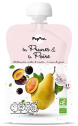 Popote ECO Puree with 73% pear and 27% plum, +4/6 months