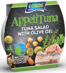 Losos Salata mediteraneana cu ton si ulei masline