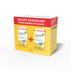WALMARK B COMPLEX PLUS VITAMINA C 30 TABLETE + 30 TABLETE CADOU
