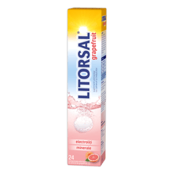 ZDROVIT LITORSAL ELECTROLITI GRAPEFRUIT 24 COMPRIMATE EFFEVERSCENTE