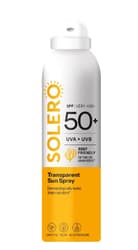 SOLERO SPRAY SOLAR TRANSPARENT SPF 50+ 200 ML
