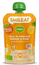 Smileat Snack Apple puree, almond, pineapple and mango drink - doypack 100g, +9 months, Eco,