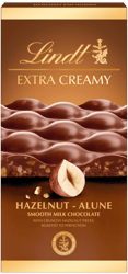 Lindt Extra Creamy Hazelnut Salt Chocolate