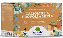 Valverbe ECO Tea with chamomile, honey and propolis 20 sachets