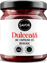 Savor Dulceata de capsuni cu busuioc