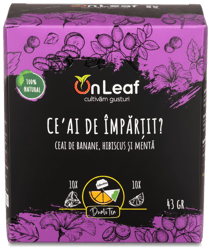 OnLeaf Banana, Hibiscus & Mint Tea