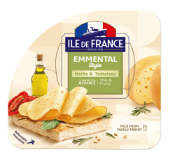 Ile De France Felii stil emmental rosii si ierburi