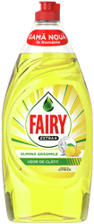 Fairy Extra+ Citrus-scented liquid dishwashing detergent