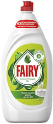 Fairy Liquid dishwashing detergent with apple scent