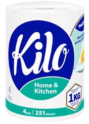 Kilo Paper Towel Single Roll Made of Cellulose 4 Layers