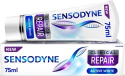 Sensodyne Clinical Repair Active White Toothpaste for tooth sensitivity and whitening