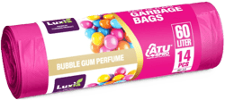 Luxia Saci menajeri, parfum bubble gum, 60l