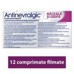 ANTINEVRALGIC RACEALA SI GRIPA 12 COMPRIMATE FILMATE