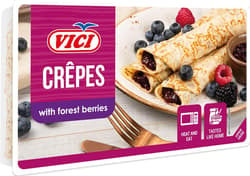 VICI Pancakes with forestberry filling