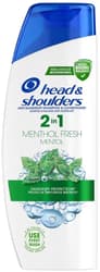 Head&Shoulders Absolut 2in1 Sampon pentru par cu balsam, menthol