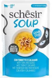 Schesir Wet cat food, tuna and anchovy in jelly