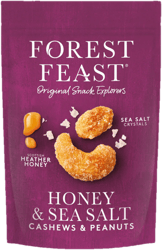 Forest Feast Mix de alune si caju cu miere si sare de mare, fara gluten