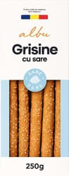 Albu Brezels Grisine cu sare de mare