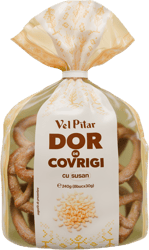 DOR Pretzel Pain Glasses with Sesame