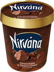 Nirvana Inghetata Chocolate & Choco Chips