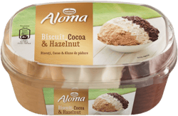 Aloma Inghetata cu aroma de biscuite, cacao si alune