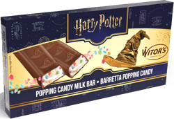 Witor's Harry Potter Baton ciocolata cu crema lapte si bomboane efervescente