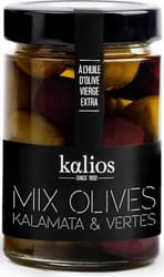Kalios "by Le Manoir" Masline Mix Kalamata & verzi in ulei de masline extravirgin