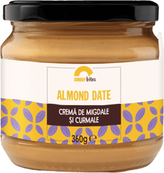 Almond Date Crema de migdale si curmale