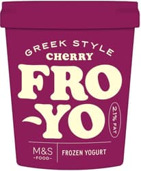 Marks & Spencer Frozen Yoghurt cu cirese low fat
