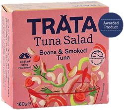 Trata Salata ton afumat cu fasole