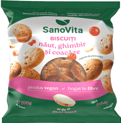 Sanovita Biscuiti naut, ghimbir si coacaze