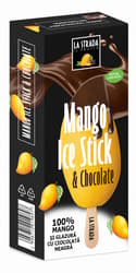 La Strada Mango inghetat cu glazura de ciocolata pe bat
