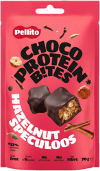 Pellito Cuburi proteice cu ciocolata alune de padure si speculoos