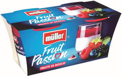 Muller Iaurt Fruit Passion cu fructe de padure