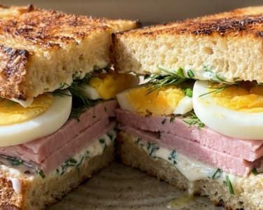 Ham and Egg Sandwich