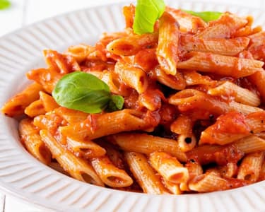 Pasta with Roasted Vegetables