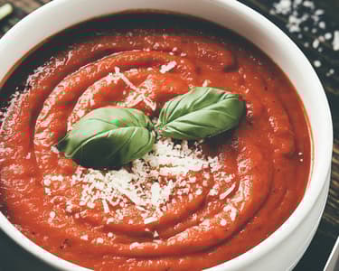 Supă cremă de roșii