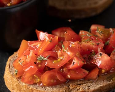 Bruschette cu roșii
