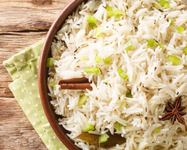 Orez aromat cu ierburi 