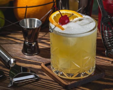 Virgin whiskey sour