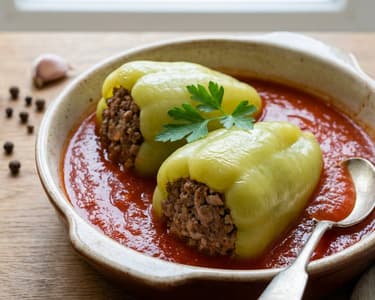 Traditional Stuffed Peppers | Juicy Recipe