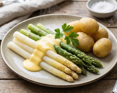 Asparagus with Hollandaise Sauce