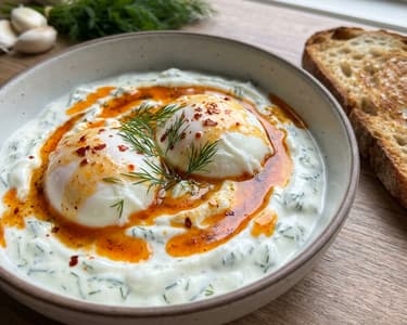 Turkish-style eggs