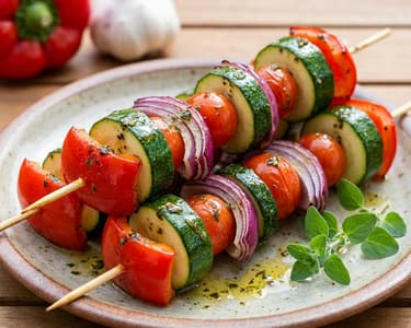 Grilled Vegetable Skewers | Healthy and Quick Recipe