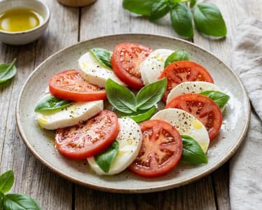 Caprese Salad | Authentic Italian Appetizer