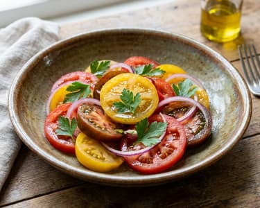 Colorful Tomato Salad