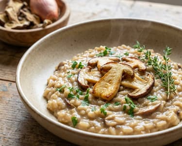 Creamy Risotto with Wild Mushrooms